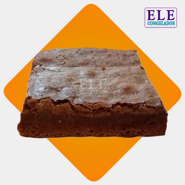 Brownie de chocolate sin toppings