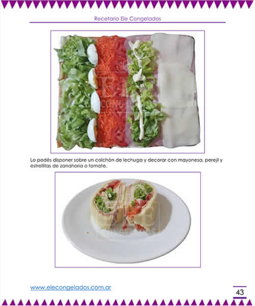 recetario ele congelados, receta